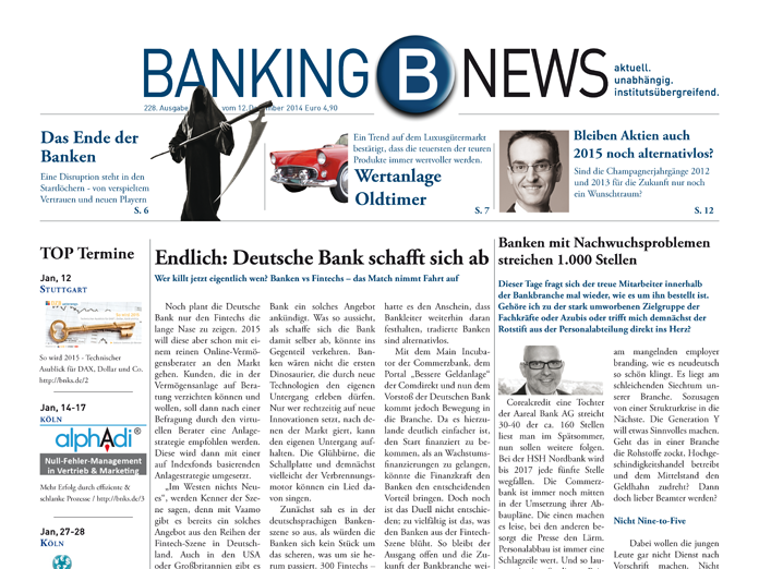 BANKINGNEWS Nr. 228