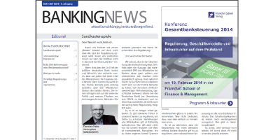 BANKINGNEWS Ausgabe 17 vom 11.12.2013