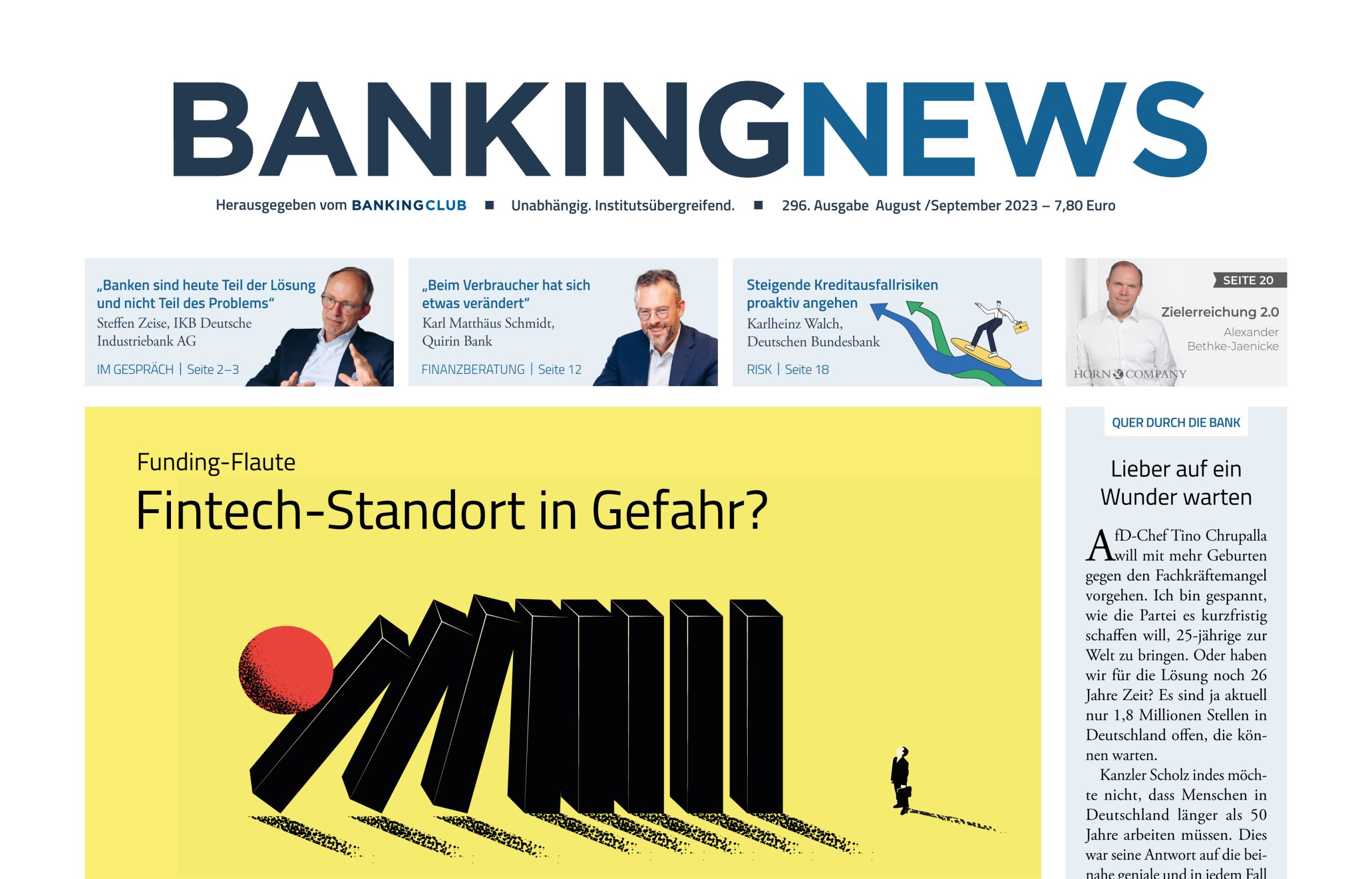 BANKINGNEWS Nr. 296
